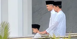 Sempat Disebut Renggang usai Gagal Piala Dunia, Kini Jokowi-Ganjar Kompak Berkemeja Putih, Ada Maksud Lain?