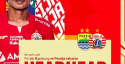 Link Live Streaming Persija vs Persib Sore Ini! Jadwal Pertandingan dan Prediksi Susunan Pemain 
