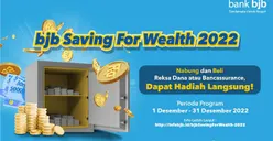 Khusus Akhir Tahun, Beli Produk Bancassurance dan Reksadana Ada Hadiah Jutaan Rupiah dari bank bjb