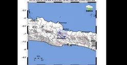 Gempa M 3,8 Goyang Kuningan Jawa Barat, Getarannya Dirasakan Warga Cirebon Sampai Majalengka