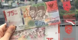 Selembar Uang Edisi Khusus Nominal Rp 75 Ribu Harganya Bisa Capai Ratusan Juta Rupiah, Apakah Keistimewannya?