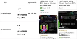 Baru Beberapa Menit Ludes Terjual, Muncul Platform Jual Tiket Konser Coldplay dengan Harga Fantastis!
