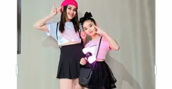 Ayu Ting Ting Temani Putrinya Nonton BLACKPINK Nonstop 2 Hari, Akhirnya Bilqis Disapa Lisa dan Jisoo!