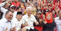 Bukan Presiden, Netizen Malah Yakin Ganjar Pranowo Jadi Ini Pasca Lari Pagi di Surabaya, Apa?