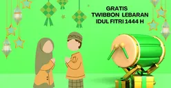 TERLENGKAP! 40 Link Twibbon Gratis Bertema Idul Fitri 2023 yang Cocok DIbagikan Melalui Medsos Saat Lebaran