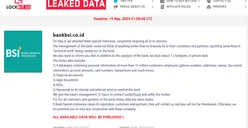 Tak Bayar Tebusan, Hacker LockBit Ancam Sebar 15 Juta Data Nasabah BSI, Waktu Sedang Dihitung Mundur!