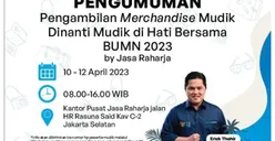 Mudik Gratis Jasa Raharja, Cek Jadwal Ambil Merchandise hingga Keberangkatan di Sini!