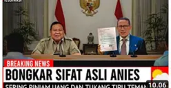 Beredar Video Sandiaga Uno Bongkar Sifat Buruk Anies Baswedan, Benarkah? Yuk Cek Fakta Selengkapnya!
