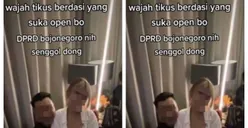 MENJIJIKAN! Viral Video Diduga Anggota DPRD Bojonegoro Pangku Cewek Open BO di Kamar Hotel, Ini Profilnya