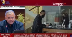 Audit Investigasi Kemenkeu Selesai, Rafael Alun Trisambodo Resmi Dipecat dari ASN Ditjen Pajak