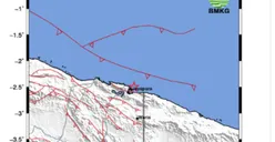 UPDATE BMKG! Gempa Bumi 3.0 Magnitudo Guncang Kota Jayapura, Titik Lokasi Berada di Laut