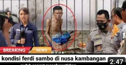 GEGER! Kondisi Ferdy Sambo di Nusa Kambangan Sangat Mengkhawatirkan, Benarkah? CEK FAKTA di Sini