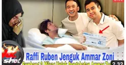 Jenguk Ammar Zoni, Raffi Ahmad dan Ruben Onsu Sumbang Rp2 M untuk Pengobatan, Benarkah Faktanya?