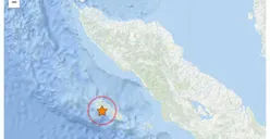 Gempa Bumi 3.8 M Guncang Kota Sinabang Aceh, Tidak Berpotensi Tsunami