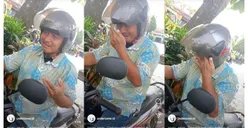 Viral Bapak Ini Menangis Karena Dibentak Anaknya Saat Wisuda, Netizen Ramai Doakan Sang Anak Tak Sukses