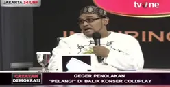 Terancam Gagal? PA 212 Tolak Konser Coldplay Karena LGBT, Novel Bamukmin: Sesama Jenis Kok Kawin!