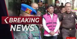 Pakai Rompi Pink! Menkominfo Johnny G Plate Ditetapkan Sebagai Tersangka Kasus Dugaan Korupsi BTS 4G