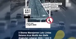Catat Jadwal Lengkap Ganjil Genap di Jalan Tol saat Arus Mudik dan Balik Lebaran Idul Fitri 2023