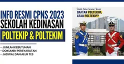 Lulus Jadi PNS! Sekolah Kedinasan Poltektip dan Poltektim Dibuka, Cek Syarat dan Dokumennya di Sini