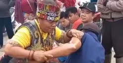Viral Pengobatan Alternatif Ida Dayak di Cilodong Membludak Dipadati Ratusan Warga