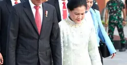 Kembali Jadi Sorotan! Ibu Negara Iriana Jokowi Terlihat Gandeng Tangan Paspampres, Tuai Pujian Warganet