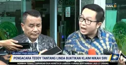 Bantah Soal Nikah Siri Kliennya dengan Mami Linda, Pengacara Teddy Minahasa: Bagaimana Kawin Beda Agama?