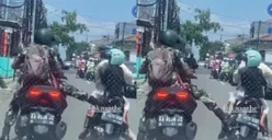 Viral Ada Oknum TNI Tendang Ibu-ibu Bonceng Anak, TNI AU: Sudah Mendapat Sanksi