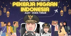 Terakhir HARI INI! Program Mudik Gratis Pemprov Jatim Bagi Pekerja Migran, Cek Jadwal dan Rutenya di SINI!