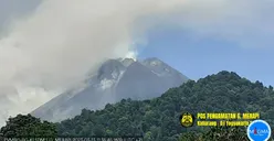 Gunung Merapi Kembali Erupsi Hari Ini: 28 Kali Gempa Guguran, 5 Kali Gempa Hybrid dan 1 Kali Gempa Awan Panas