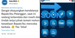 Mobile BCA Eror, Pelanggan Keluhkan Tak bisa Online, Begini Penjelasan dari Pihak BCA