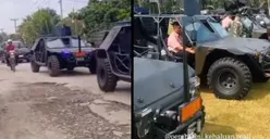 Kunjungan Jokowi ke Lampung Pakai Mobil Off Road, Netizen: Pakai Mobil Biasa Aja, Biar Tahu Susahnya Rakyat