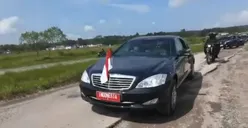 No Kaleng-kaleng! Ini Spek Dewa Mobil Dinas RI 1 Jokowi yang Sempat Nyangkut Saat Lewat Jalan Rusak di Lampung