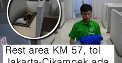 Bermanfaat Banget! Rest Area Tol Jakarta Cikampek Sediakan Bilik Istirahat Bagi Pemudik, Segini Aja Tarifnya