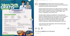 BURUAN! Mudik Gratis DKI Jakarta 2023 Dibuka Hari Ini, Berikut Informasi Lengkap dan Cara Daftarnya