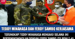 Geger! Terungkap jika Teddy Minahasa Mengaku Selama Ini Bersekongkol dengan Ferdy Sambo? Cek Faktanya!