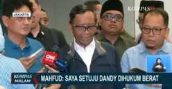 Mahfud MD Lebih Setuju Mario Dandy Dihukum Berat dengan 2 Pasal Ini, Ancaman Maksimal 12 Tahun Penjara!