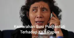 Bocor Rekaman Negosiasi Penculikan Pilot Susi Air, Susi Pudjiastuti Marah ke KKB, Nekat Lakukan Ini di Papua?