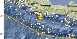 BMKG: Gempa Bumi M 4,6 Tasikmalaya Disebabkan oleh Aktivitas Sesar Bawah Laut