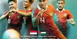 Link Streaming Timnas Indonesia vs Palestina di Stadion GBT Surabaya, Kick Off 19.30 WIB, KLIK di SINI