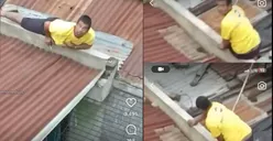 Viral! Kepergok Ngintip Wanita Mandi, Pria ini Langsung Ngibrit Dengar Suara Teriakan: Woy….