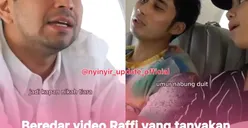 Viral! Raffi Ahmad Blak-blakan Sebut Alshad Ahmad Doyan Sama Tante-tante, Ekspresi Tiara Andini Disorot