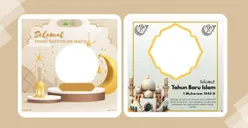 25 Link Twibbon Gratis Tahun Baru Islam 2023 1 Muharam 1445 Hijriah, Cocok Dipasang di WA, IG dan Twitter