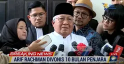 Putranya Divonis 10 Bulan Penjara, Inilah Harapan Ayah Arif Rachman Arifin: Bisa Kembali Bertugas di Polri