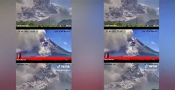 TERKINI! Gunung Merapi Erupsi, Gumpalan Asap Meluncur Arah Barat Daya, Hujan Abu dari Magelang hingga Wonosobo