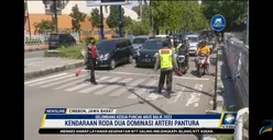Puncak Arus Balik, Dishub Cirebon Catat 50 Ribu Kendaraan Lewati Pantura!