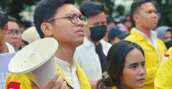 Netizen Cibir Pernyataan Melki Sedek Terkait Akhir Kekuasan Presiden Jokowi: Kualitas Ketua BEM Gini Amat?