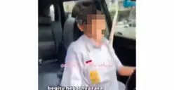 Gegara Kasus Anak Dirjen Pajak, Bocah Berseragam SMP yang Nyetir Mobil Sendiri Disentil Netizen: Anak Pejabat?