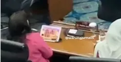 Viral Video Wanita Anggota DPRD DKI Jakarta Diduga Main Game Slot Saat Rapat, Ngakunya Cuma Candy Crush