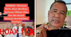 Heboh Video Detik-Detik Ida Dayak Berhasil Menyembuhkan Penyakit Istri Hotman Paris, Apa Benar?