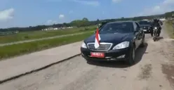 Prank Gubernur Lampung, Presiden Jokowi Justru Lewati Jalanan Rusak Saat Kunjungan, Netizen Auto Ngakak